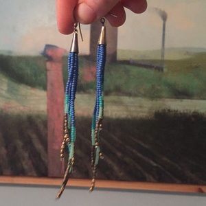 Handmade beaded earrings